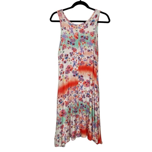 Annabelle Scoop Neck Sleeveless Floral Swing Spring/Summer/Fall Dress Sz M - Picture 2 of 12